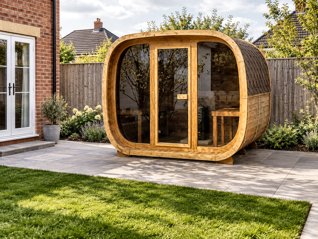 Cube 300 - Outdoor Sauna by Cartvora