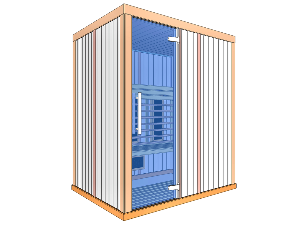 3 Person Indoor Infrared Sauna