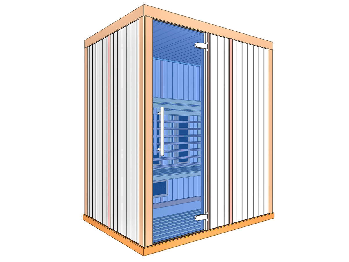 3 Person Indoor Infrared Sauna