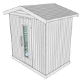 4 Person Thermowood Garden Sauna