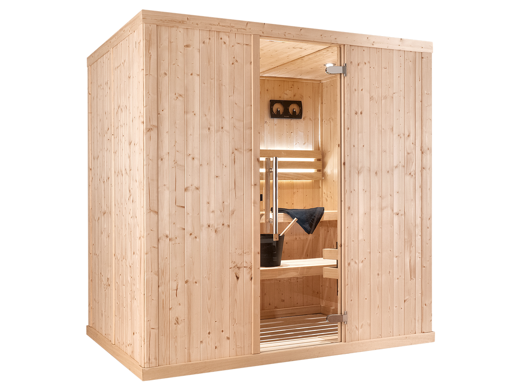 3 Person Indoor Traditional Finnish Sauna
