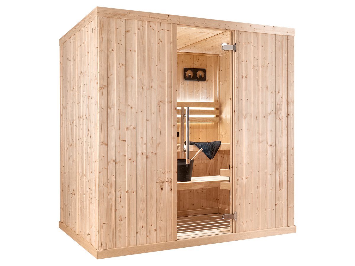 3 Person Indoor Traditional Finnish Sauna