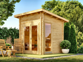 Traditional Wooden Garden Sauna