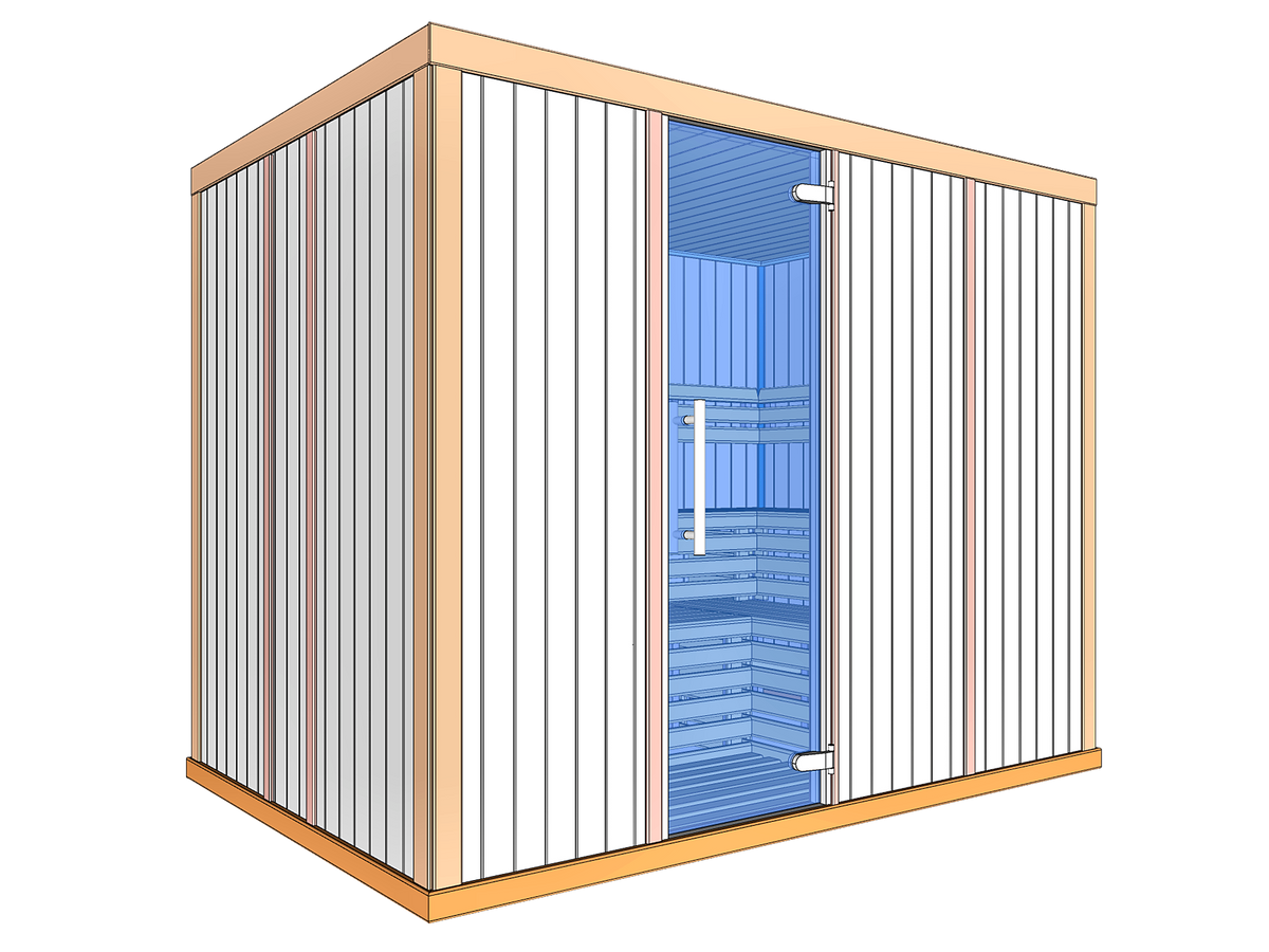 5 Person Large Indoor Traditional Finnish Sauna