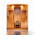 Serene Indoor Sauna — 3–4 Person Hemlock