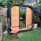 2 Person Compact Thermowood Outdoor Sauna