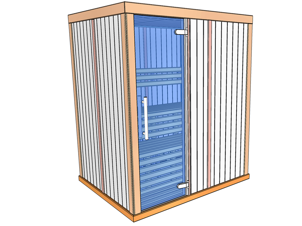 3 Person Spacious Indoor Finnish Sauna