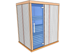 3 Person Spacious Indoor Finnish Sauna