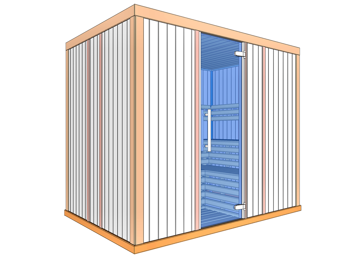 5 Person Spacious Indoor Traditional Finnish Sauna