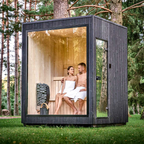 4 Person Premium Outdoor Sauna Cabin