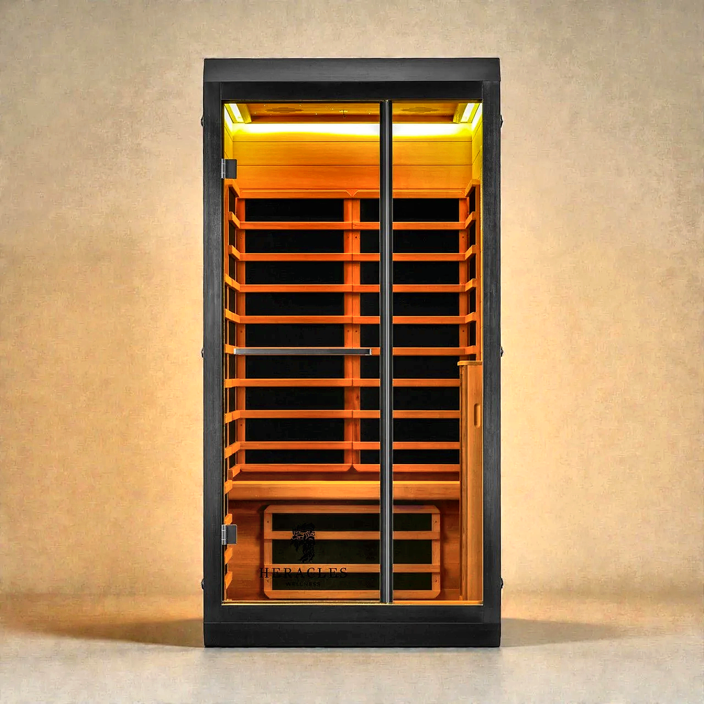 1–2 Person Smart Far Infrared Sauna with Red Light