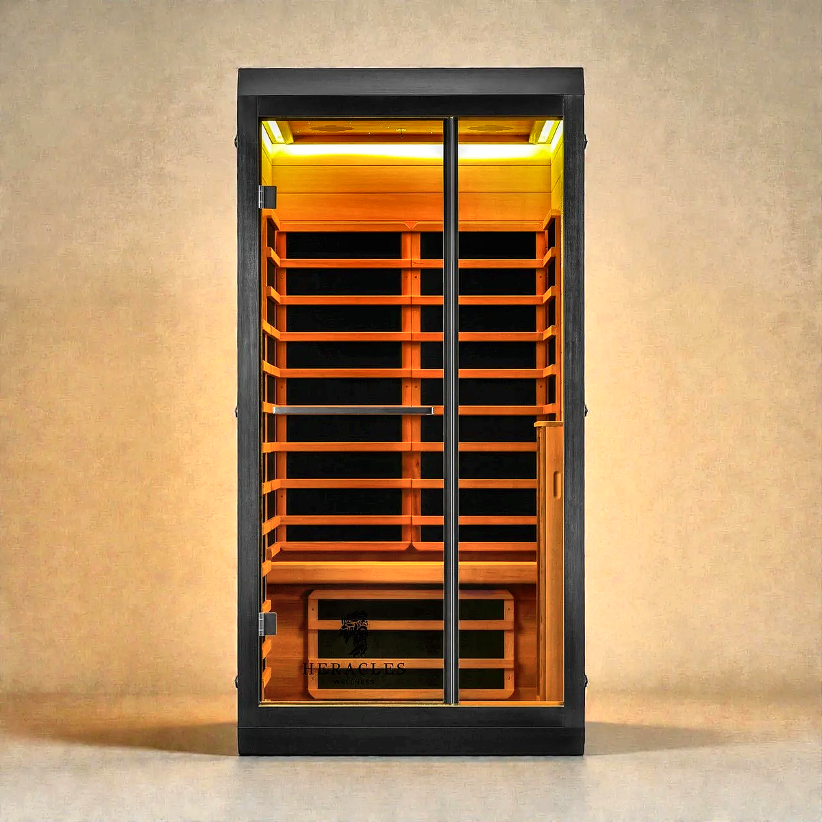 1–2 Person Smart Far Infrared Sauna with Red Light