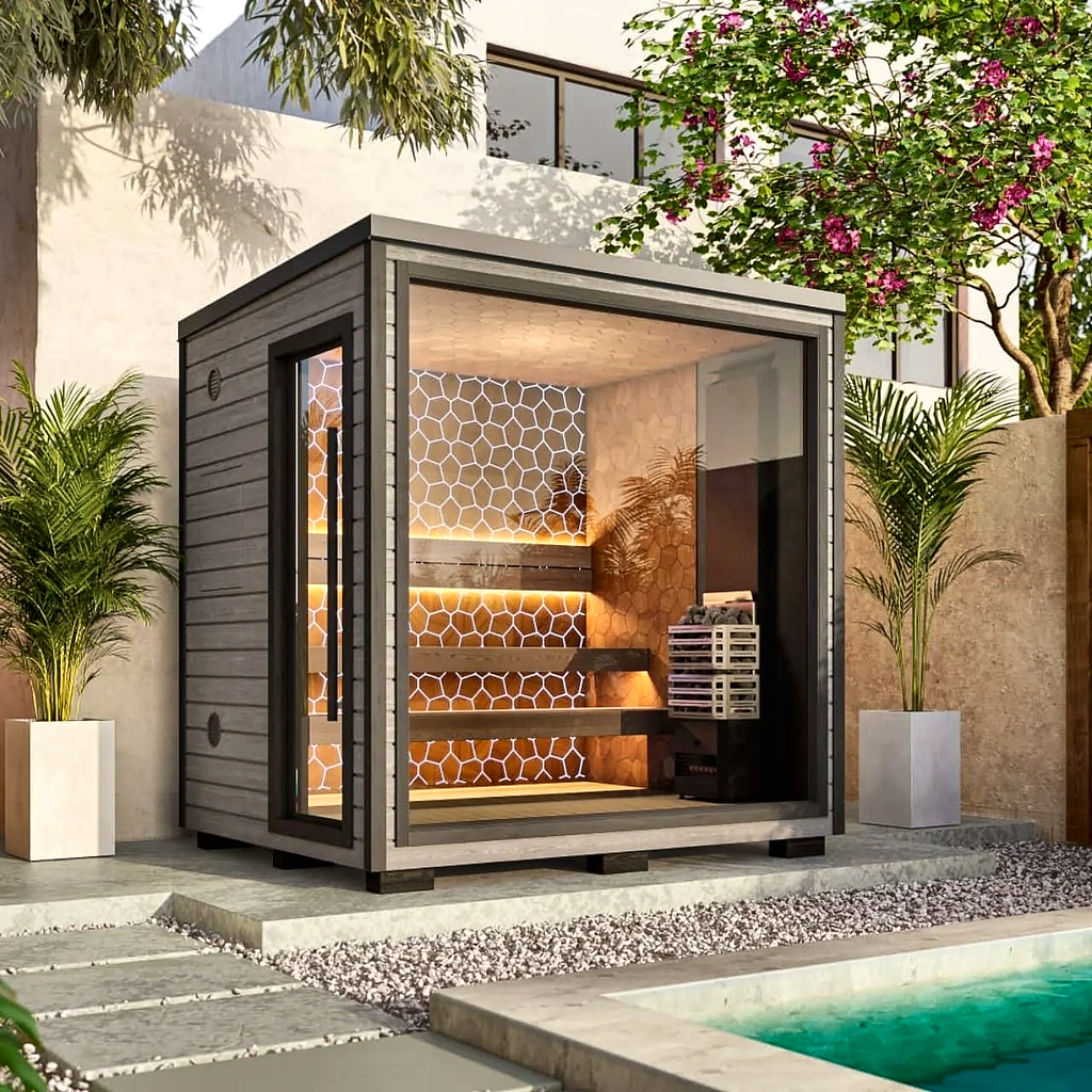4 Person Nordic Outdoor Sauna