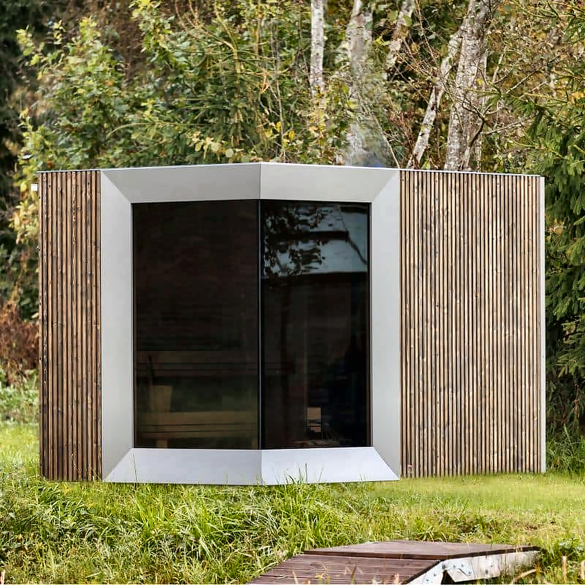Outdoor Sauna — 5 Person with Changing Room
