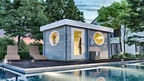 Nordic Style Outdoor Sauna House for Families & Groups