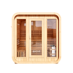 Premium Cube Sauna by Cartvora — 3–4 Person