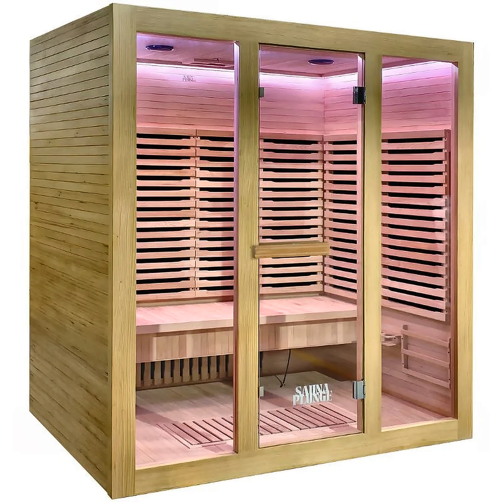 4 Person Indoor Low-EMF Carbon Infrared Sauna