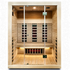 3 Person Full Spectrum Infrared Hemlock Sauna