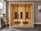 Aura 220 by Cartvora — 3 Person Infrared Sauna