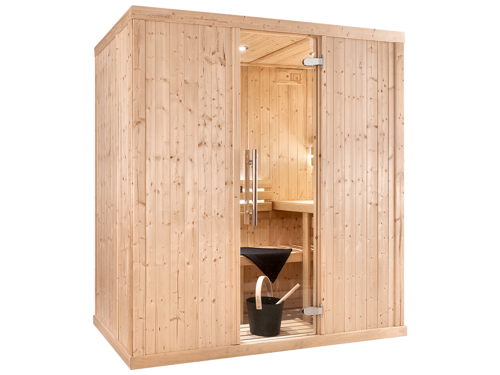 2 Person Long Indoor Finnish Sauna