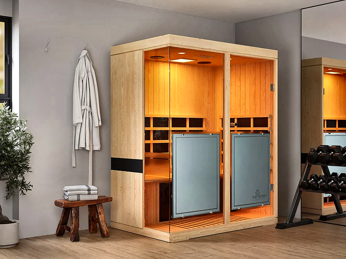 3 Person 360° Infrared Sauna with Smart App Control