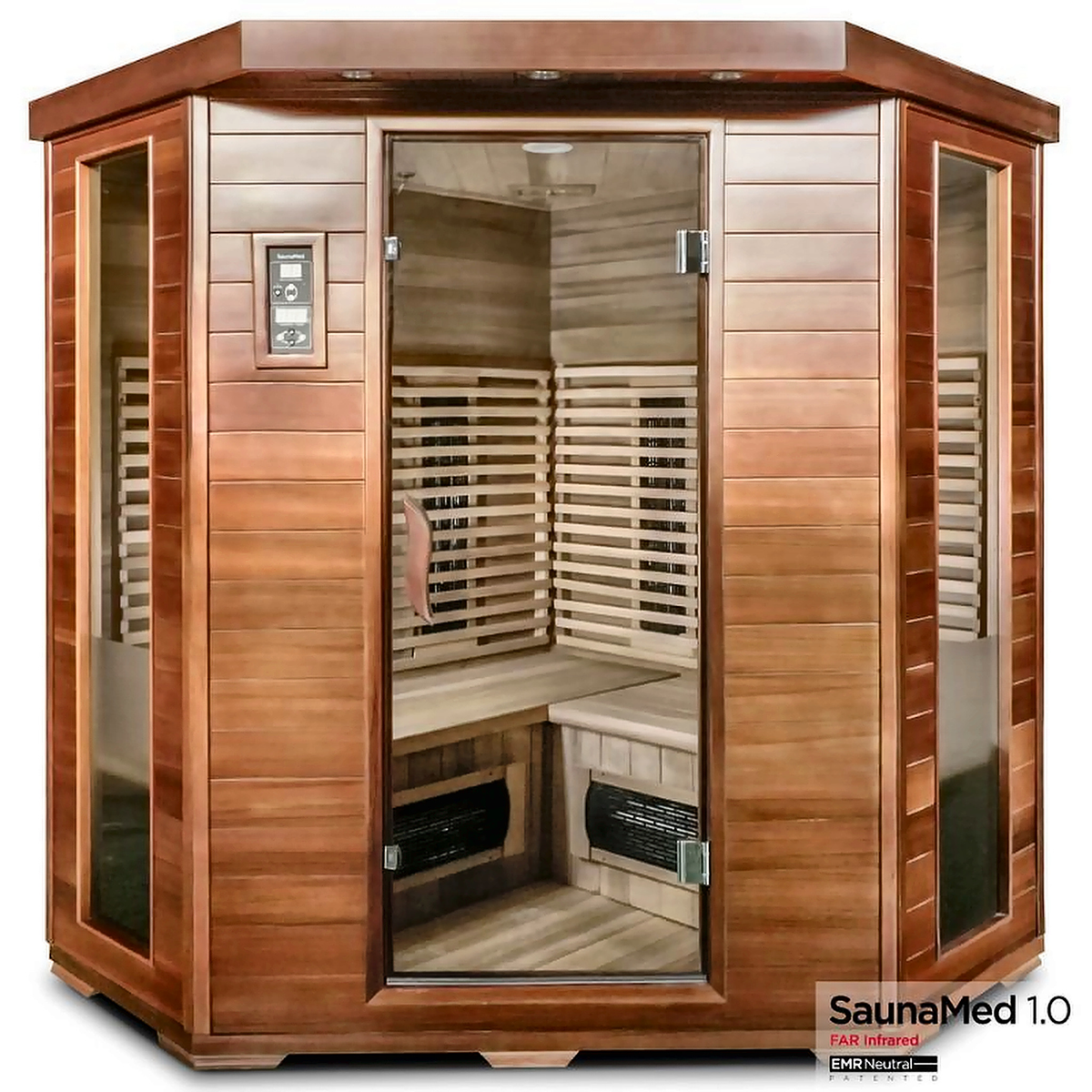SaunaMed by Cartvora — 4–5 Person Luxury FAR Infrared Sauna
