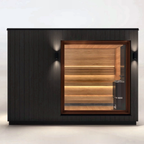 5 Person Outdoor Sauna with Changing Room