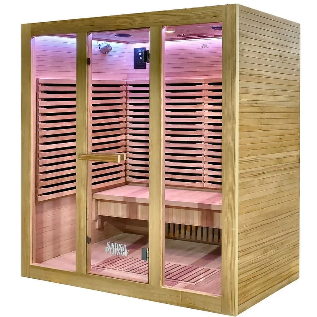 4 Person Indoor Low-EMF Carbon Infrared Sauna