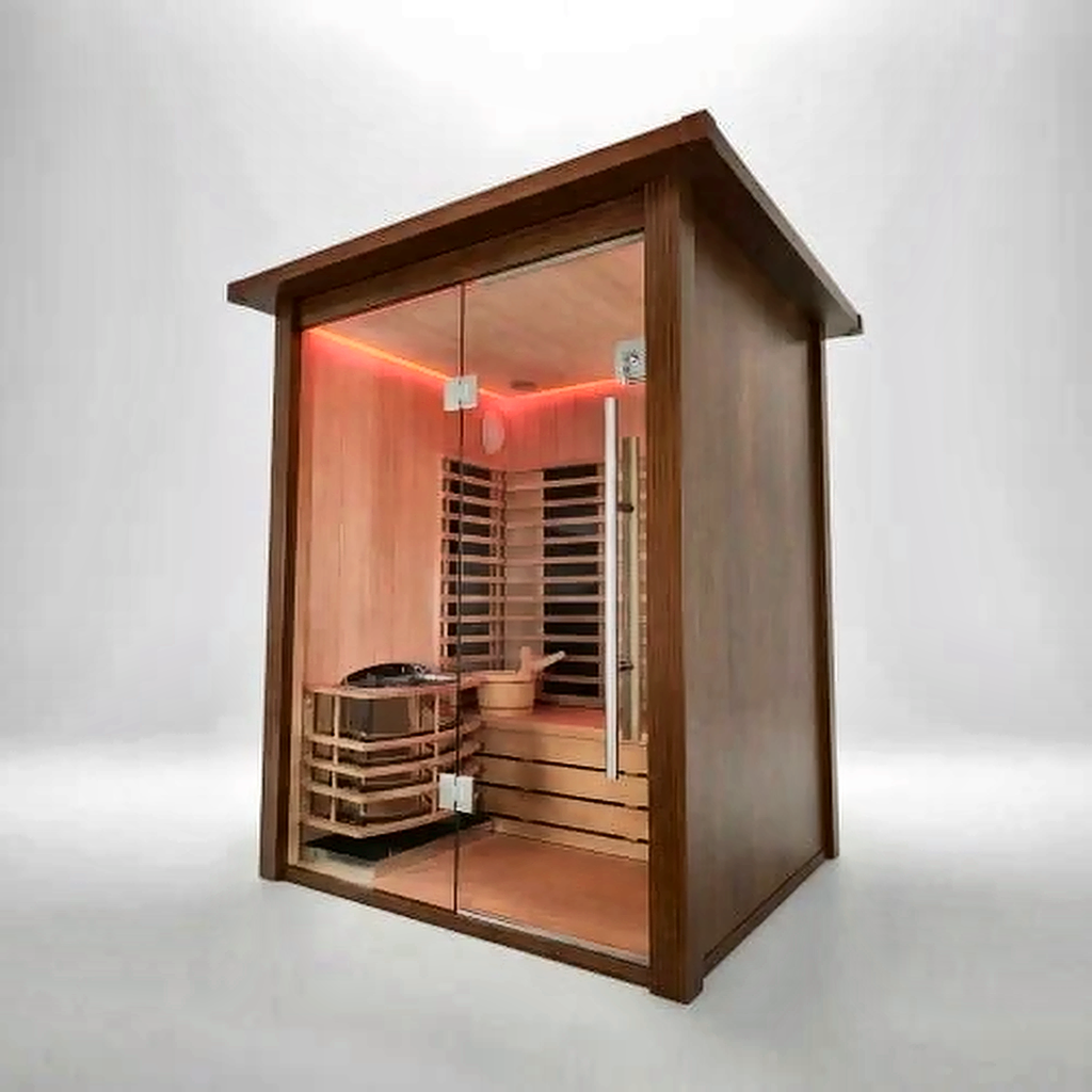 3–4 Person Modern Modular Outdoor Sauna