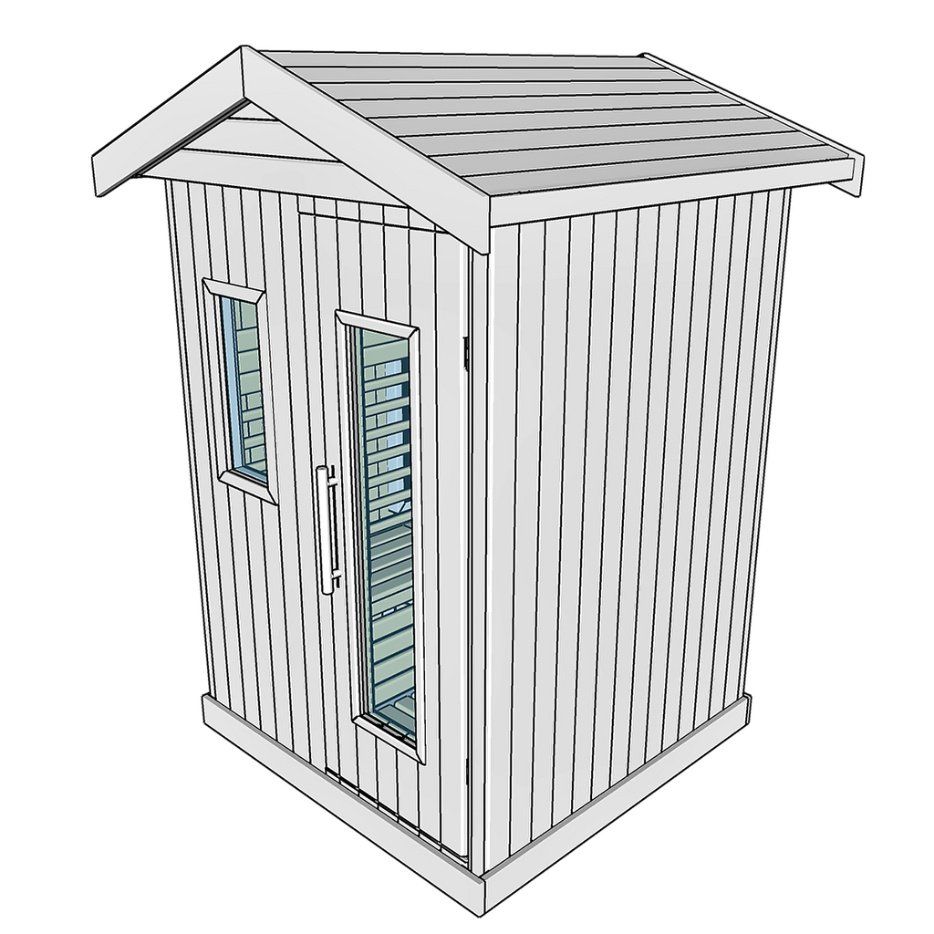 2–3 Person Outdoor Infrared Sauna
