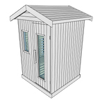 2–3 Person Outdoor Infrared Sauna