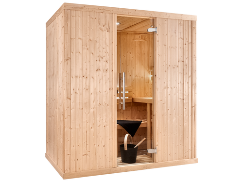 2 Person Long Indoor Finnish Sauna