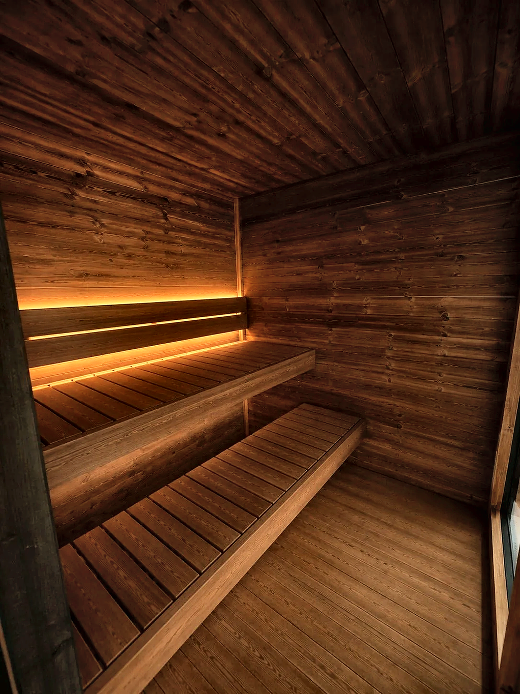 Nordic Outdoor Sauna — 4 Person Thermo Pine