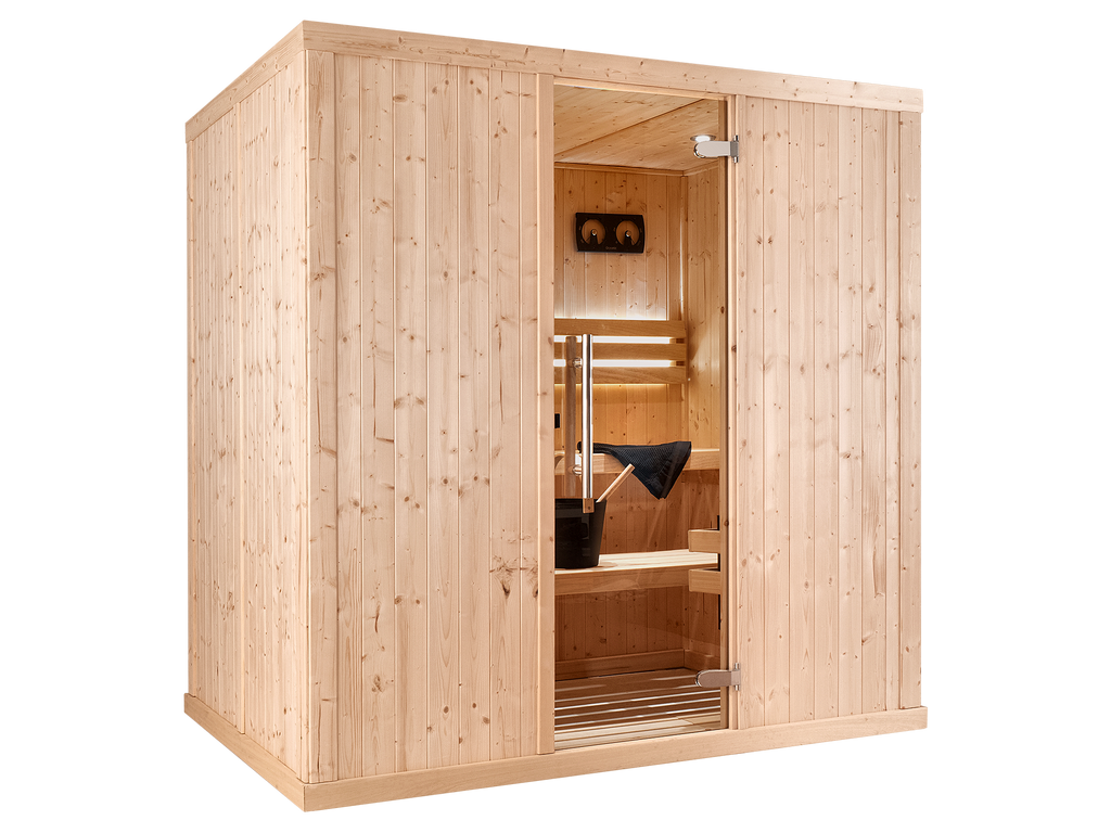 3 Person Indoor Traditional Finnish Sauna