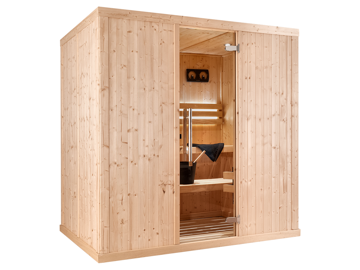 3 Person Indoor Traditional Finnish Sauna