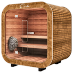 2–4 Person Compact Outdoor Sauna