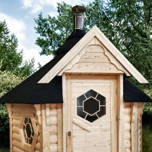 2 Person Hybrid Infrared Traditional Outdoor Sauna