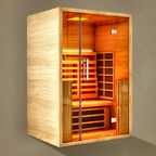 2 Person Full Spectrum Infrared Sauna with Chromotherapy