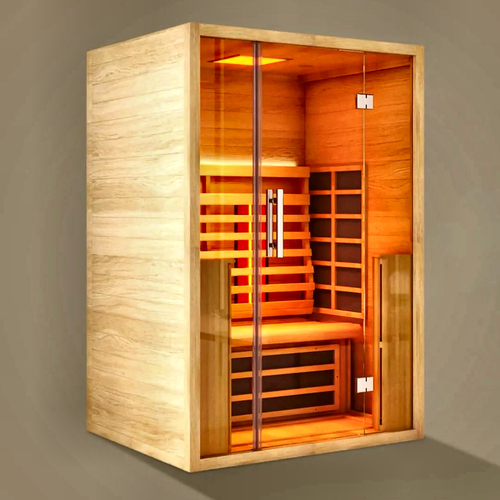 2 Person Full Spectrum Infrared Sauna with Chromotherapy