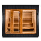 5 Person Thermo-Aspen Outdoor Sauna Cabin