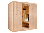 4 Person Indoor Infrared Sauna with Parallel Benches
