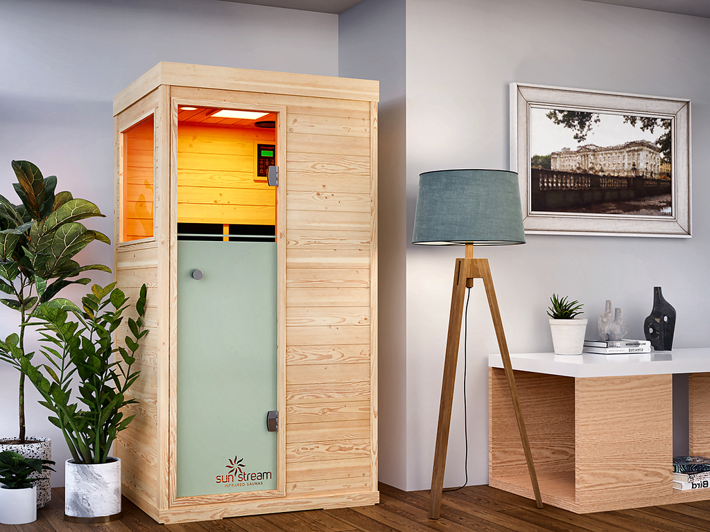Sun Stream Evolve Mini by Cartvora — 1 Person Infrared Sauna