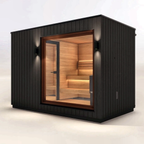 5 Person Outdoor Sauna with Changing Room