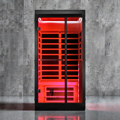 1–2 Person Smart Far Infrared Sauna with Red Light