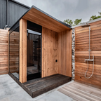 Nordic Outdoor Sauna — 3–4 Person Thermo Pine