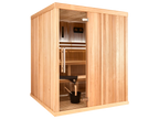 4 Person Square Indoor Traditional Finnish Sauna