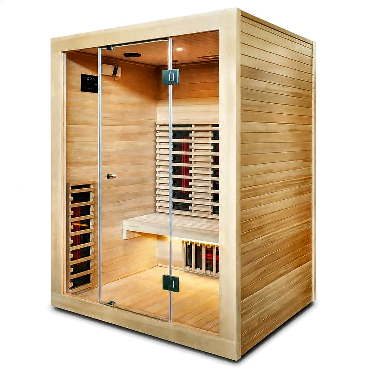3 Person Full Spectrum Infrared Hemlock Sauna