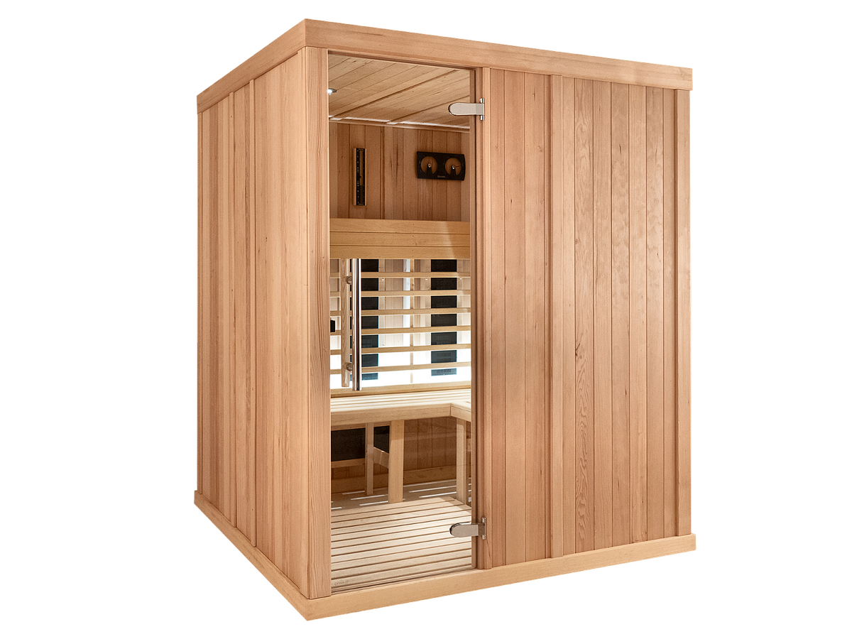 4 Person Square Indoor Infrared Sauna