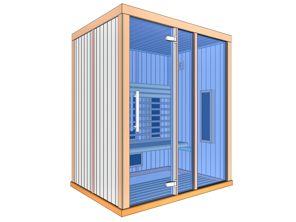 3 Person Indoor Infrared Sauna