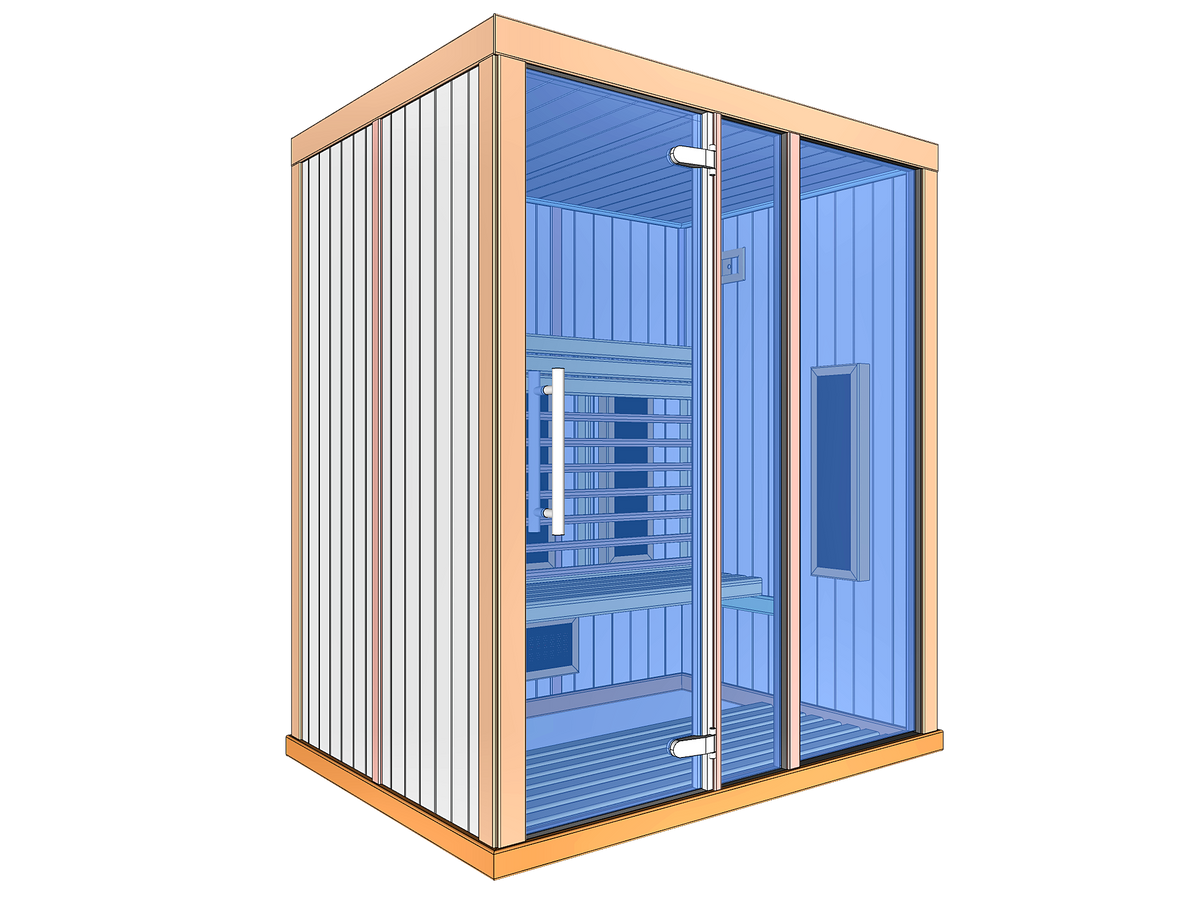 3 Person Indoor Infrared Sauna